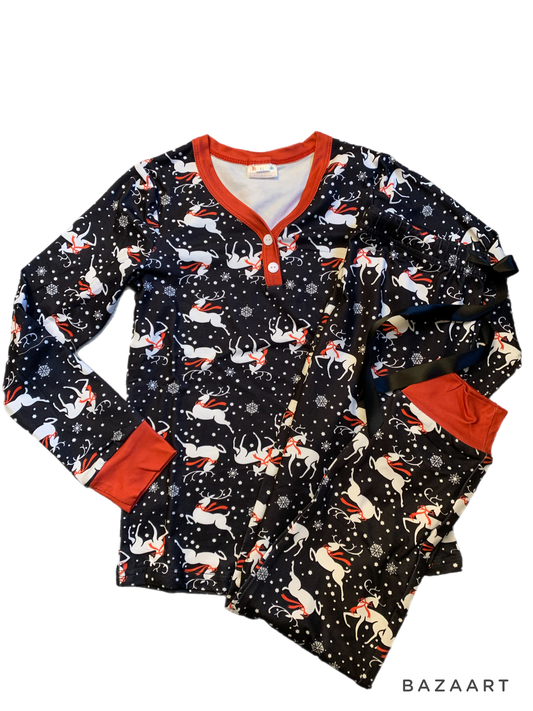 Kids Reindeer Pjs