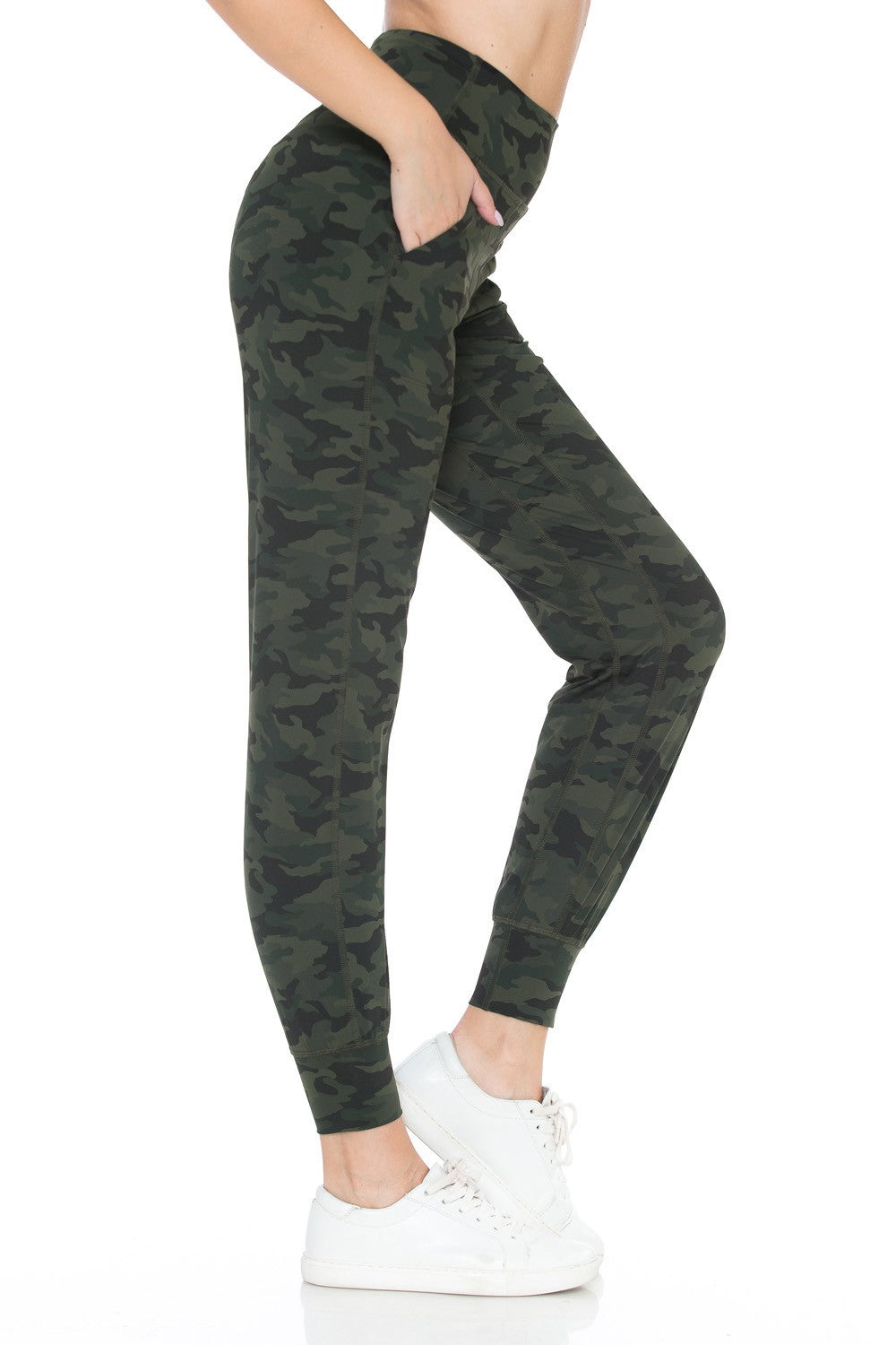 Nylon Camo Joggers