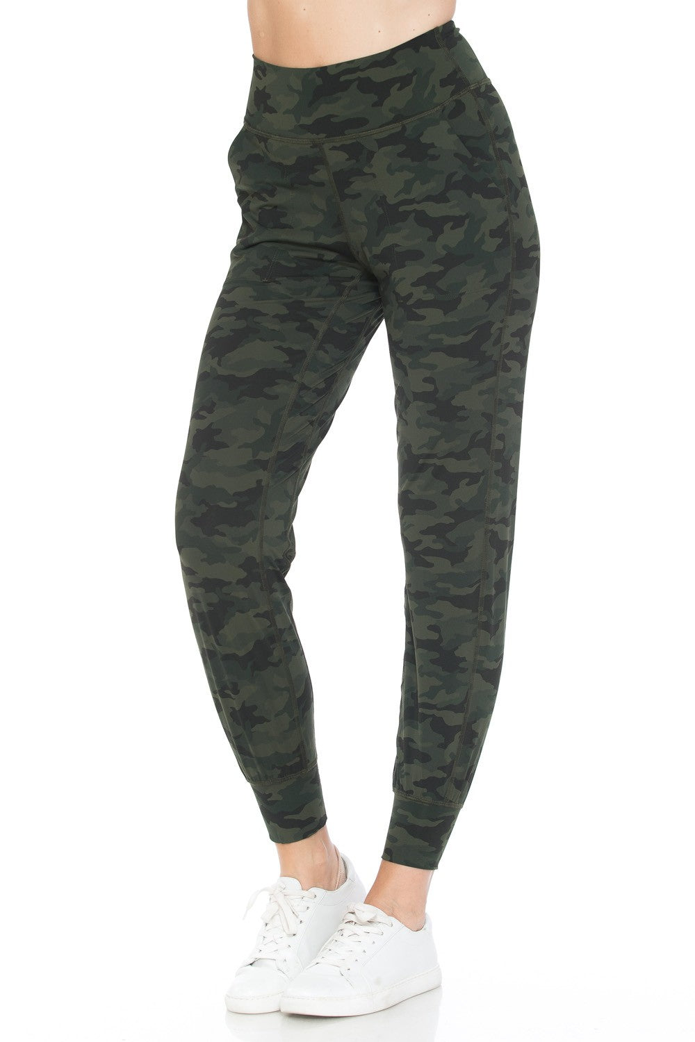 Nylon Camo Joggers