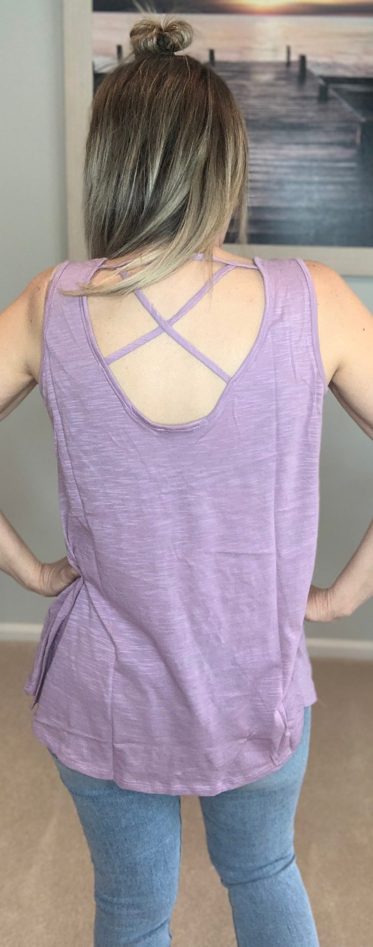 Perfect Crisscross Back Tank