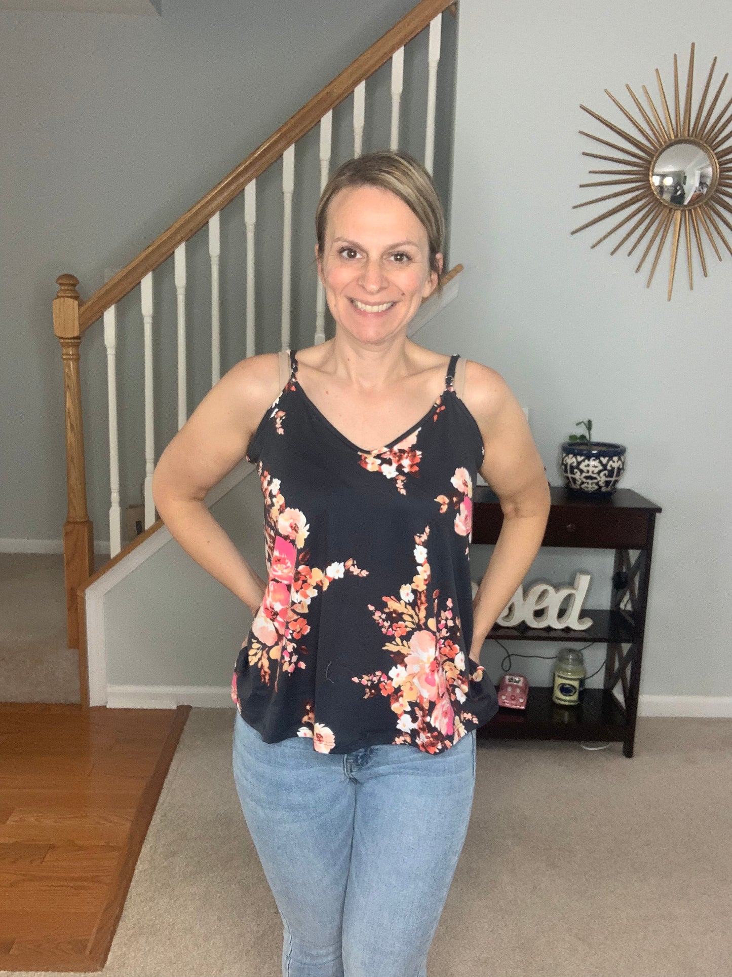 Floral Flowy Tank