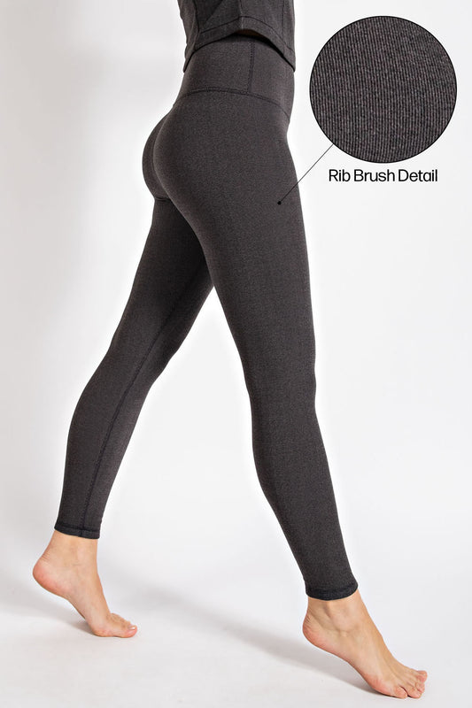 Rib Brushed Leggings