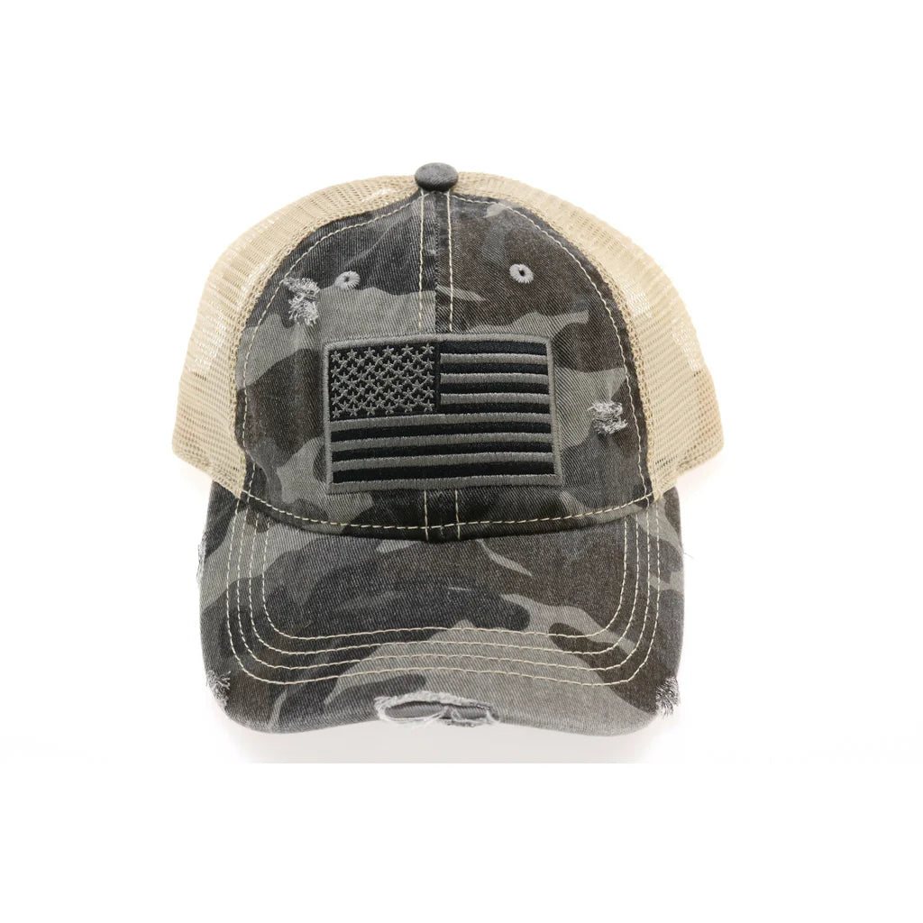 CC Flag Mesh Back Cap