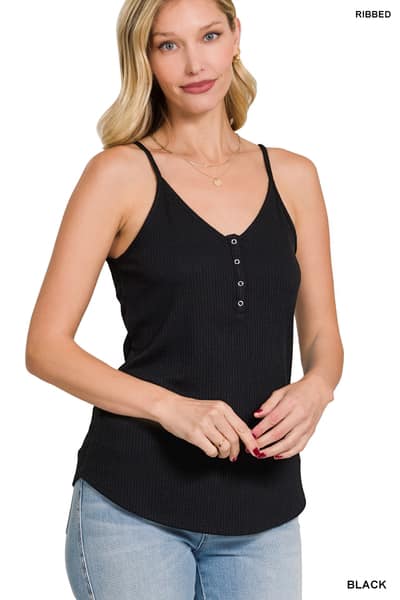 Button up tank